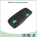 Бесплатные образцы Black Color Desktop Office Keyboard (KB-1988)